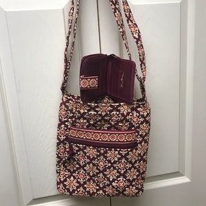 Vera Bradley crossbody hipster bag